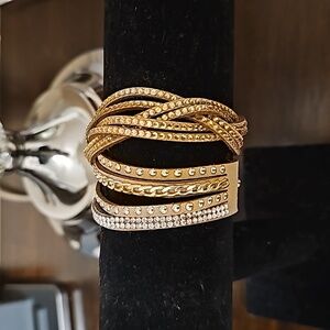 Gold Wrap Bracelet